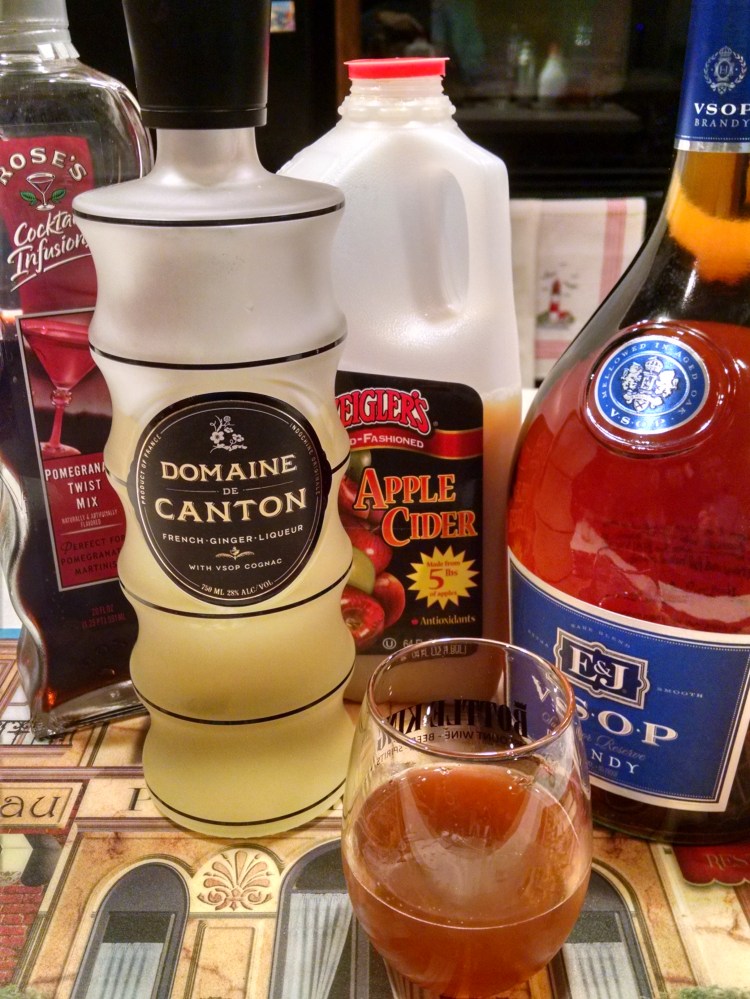 Ginger Pomegranate Cider